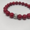 Red pearls braclet