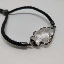 Rock crystal silky bracelet