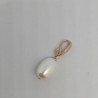 Pendant, white pearl
