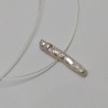 Free form pearl on wire