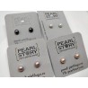Tiny pearl studs