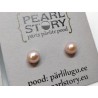 Tiny pearl studs