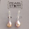 Baroque pearls earrings