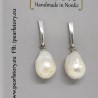 Baroque pearls earrings