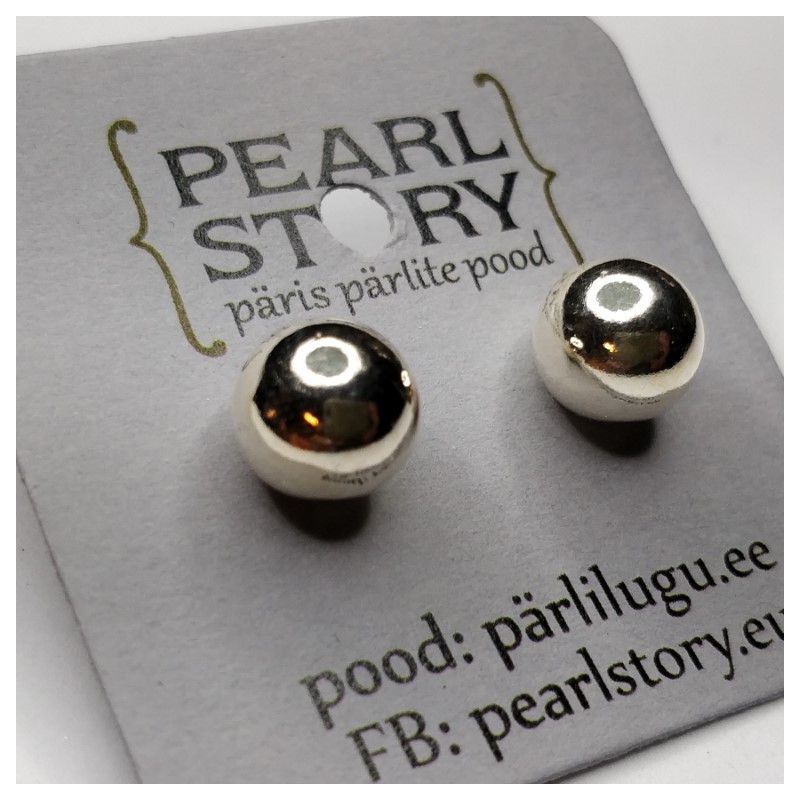 Hõbemumm kõrvarõngad