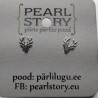 Deer stud earrings