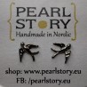 Swallow stud earrings