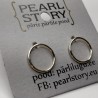 Ring stud earrings