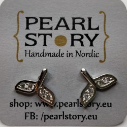 Mermaid stud earrings