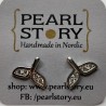 Mermaid stud earrings