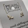 Bee stud earrings