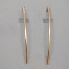 Long stick stud earrings