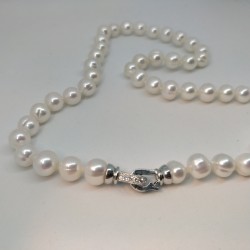 White luxury pearls