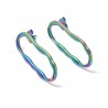 Rainbow earrings