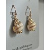 Seashell earrings