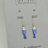 Tiny fish earrings