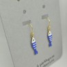 Tiny fish earrings
