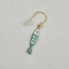 Tiny fish earrings